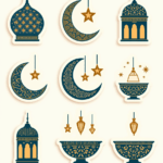Eid Blessings - Sticker Sheet v16